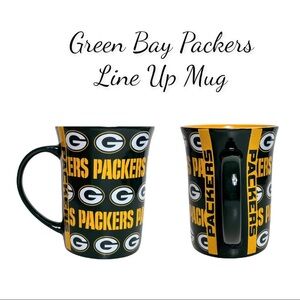 New The Memory Company Green Bay Packers Line Up Mug